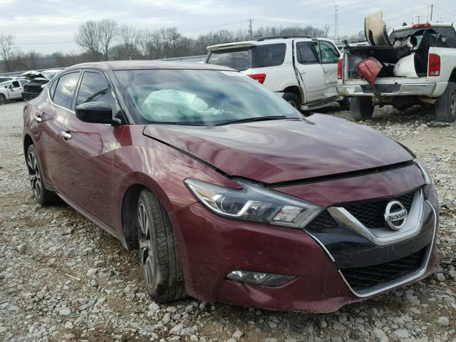 1N4AA6AP2GC392932 - 2016 NISSAN MAXIMA 3.5 MAROON photo 1