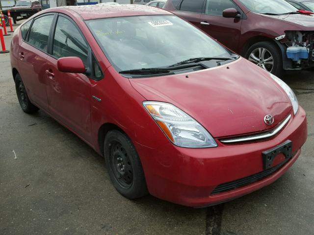 JTDKB22U667077115 - 2006 TOYOTA PRIUS RED photo 1