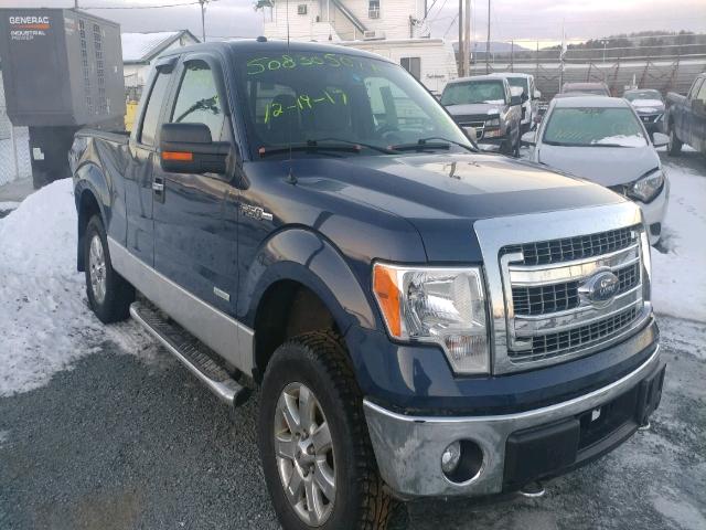 1FTFX1ET2DFB33361 - 2013 FORD F150 SUPER BLUE photo 1