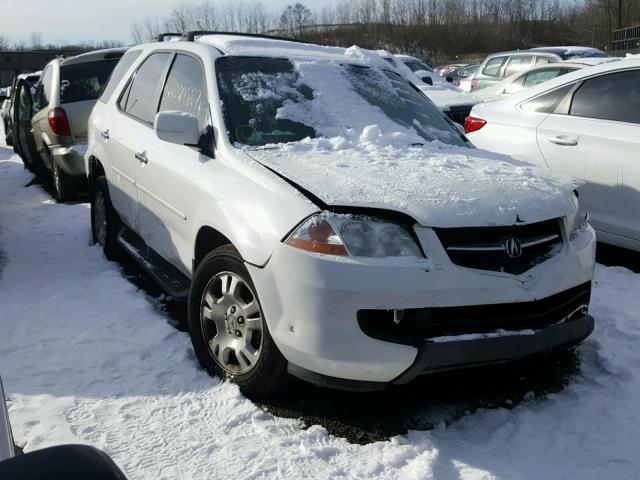 2HNYD18262H533420 - 2002 ACURA MDX WHITE photo 1