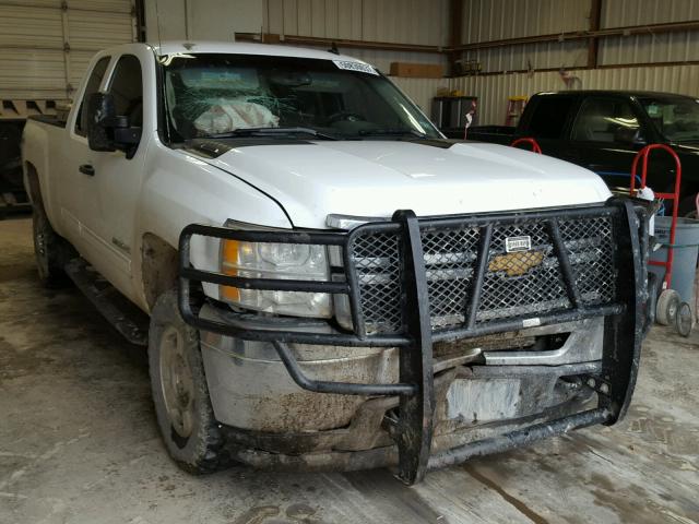 1GC2KXCG8DZ343533 - 2013 CHEVROLET SILVERADO WHITE photo 1