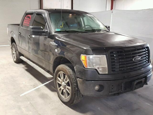 1FTFW1EF4EFD06604 - 2014 FORD F150 SUPER BLACK photo 1