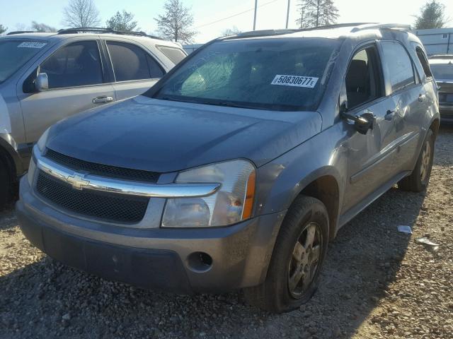 2CNDL73F356190842 - 2005 CHEVROLET EQUINOX LT GRAY photo 2