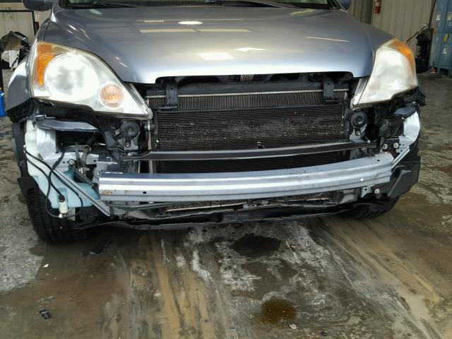 JHLRE48748C022081 - 2008 HONDA CR-V EXL BLUE photo 9