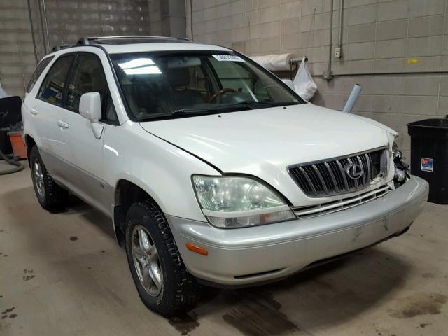 JTJHF10U010223826 - 2001 LEXUS RX 300 WHITE photo 1