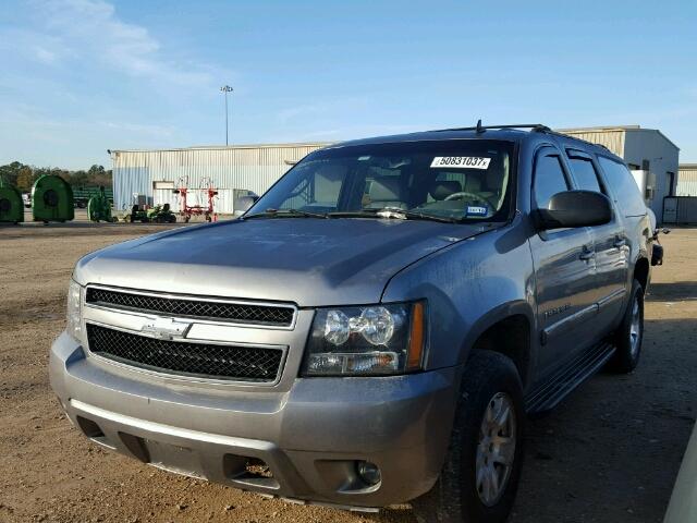 3GNFC16017G176406 - 2007 CHEVROLET SUBURBAN C GRAY photo 2