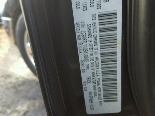 1C6RR7LT1GS416642 - 2016 RAM 1500 SLT შავი ფოტო 10