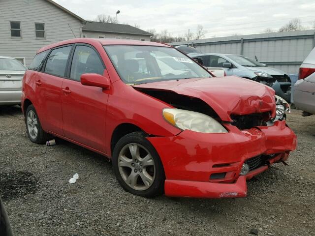 2T1KR38E14C272309 - 2004 TOYOTA COROLLA MA RED photo 1