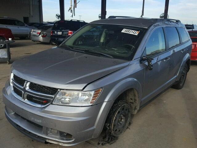 3C4PDCABXGT238438 - 2016 DODGE JOURNEY SE GRAY photo 2