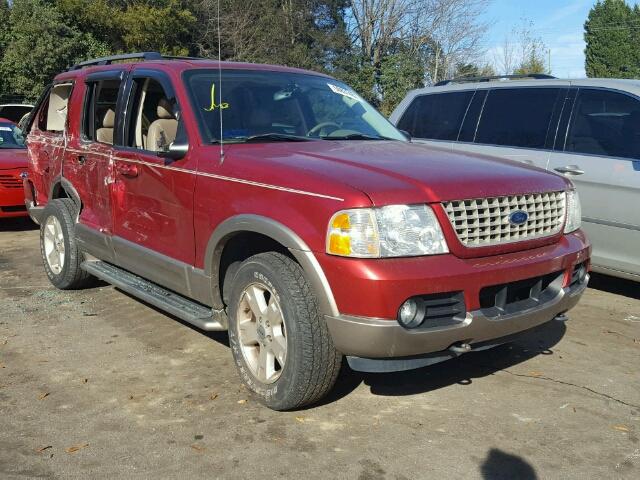 1FMZU74K03ZB21283 - 2003 FORD EXPLORER E RED photo 1