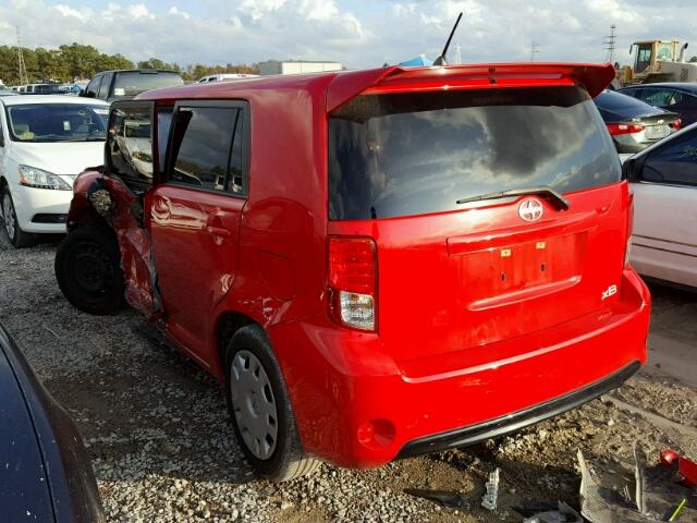 JTLZE4FE4EJ056614 - 2014 TOYOTA SCION XB 红色 照片 3