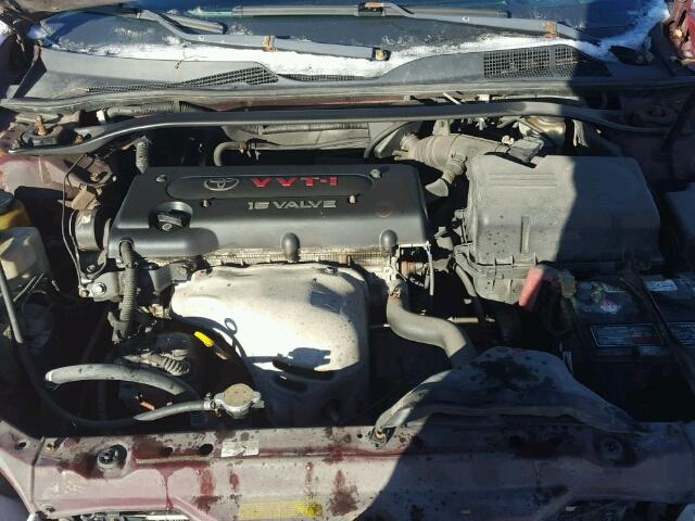 4T1BE32K25U057306 - 2005 TOYOTA CAMRY LE 红色 照片 7