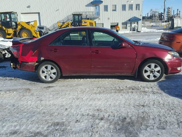 4T1BE32K25U057306 - 2005 TOYOTA CAMRY LE 红色 照片 9