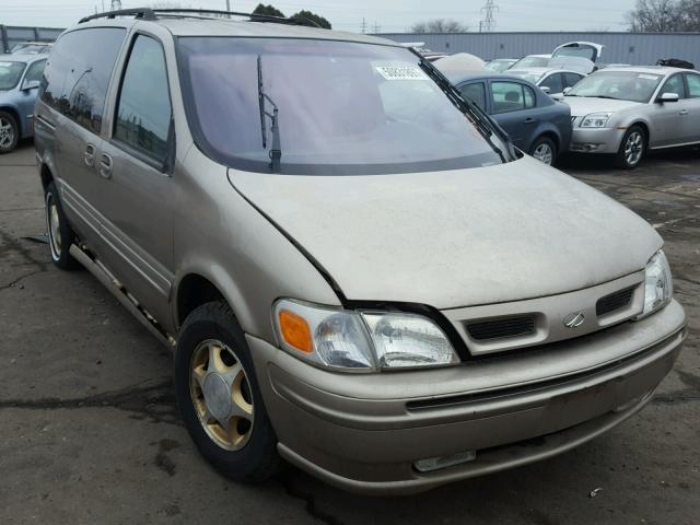 1GHDX13E5YD356002 - 2000 OLDSMOBILE SILHOUETTE BEIGE photo 1