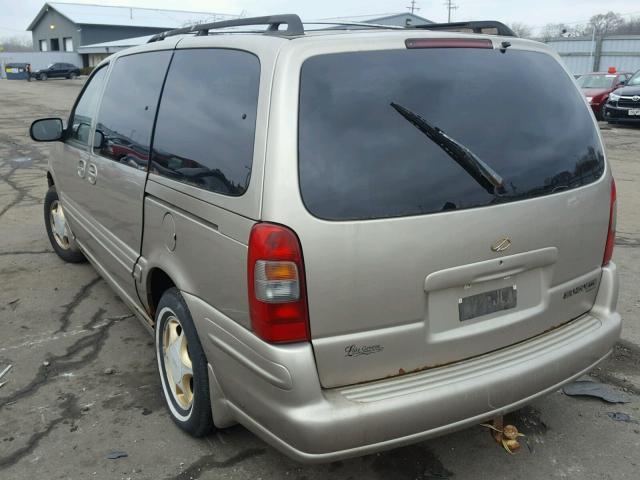 1GHDX13E5YD356002 - 2000 OLDSMOBILE SILHOUETTE BEIGE photo 3