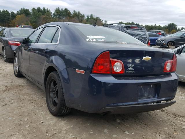 1G1ZB5E10BF149310 - 2011 CHEVROLET MALIBU LS ლურჯი ფოტო 3