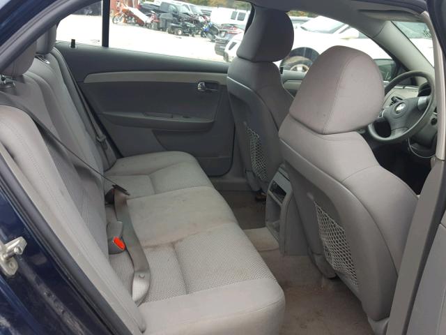 1G1ZB5E10BF149310 - 2011 CHEVROLET MALIBU LS ლურჯი ფოტო 6