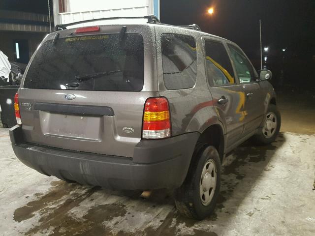 1FMYU92193KA49641 - 2003 FORD ESCAPE XLS GRAY photo 4