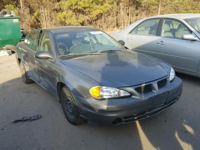 1G2NE52E75M150852 - 2005 PONTIAC GRAND AM S CHARCOAL photo 1