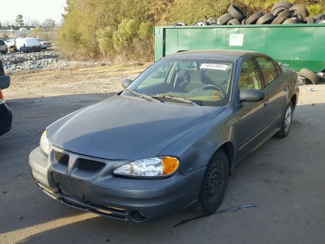 1G2NE52E75M150852 - 2005 PONTIAC GRAND AM S CHARCOAL photo 2