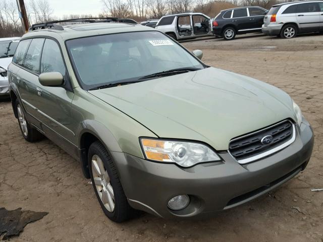 4S4BP62C967345537 - 2006 SUBARU LEGACY OUT GREEN photo 1