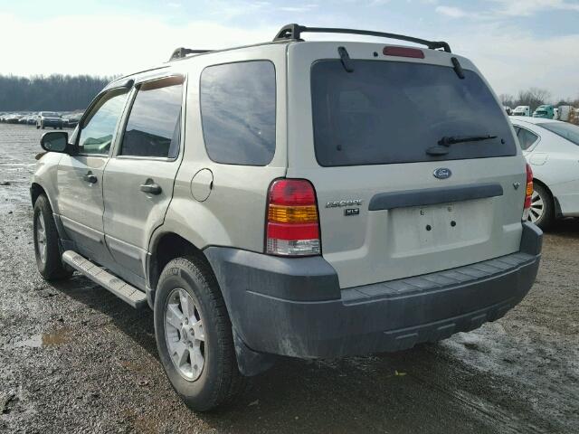 1FMYU93186KA97585 - 2006 FORD ESCAPE XLT TAN photo 3