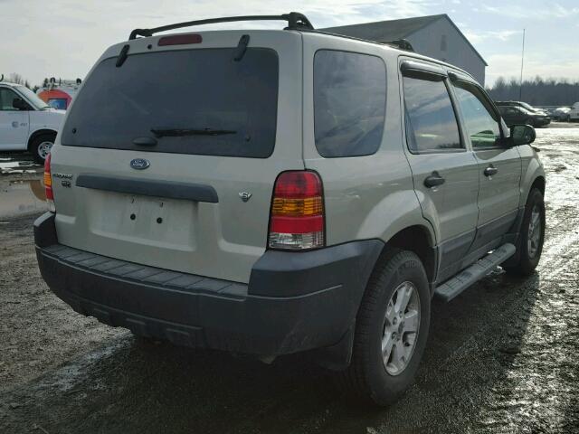 1FMYU93186KA97585 - 2006 FORD ESCAPE XLT TAN photo 4