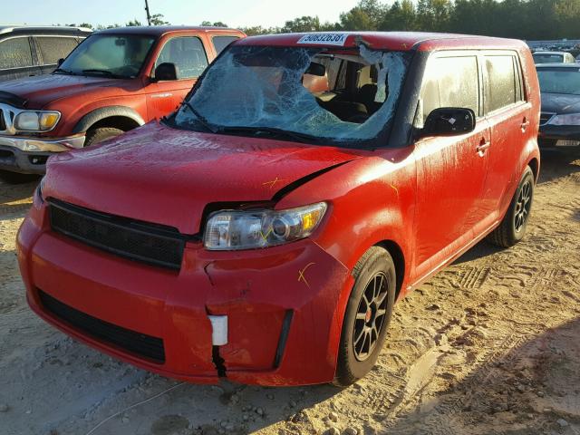 JTLKE50E591096982 - 2009 TOYOTA SCION XB წითელი ფოტო 2