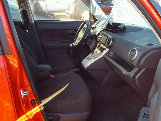 JTLKE50E591096982 - 2009 TOYOTA SCION XB წითელი ფოტო 5