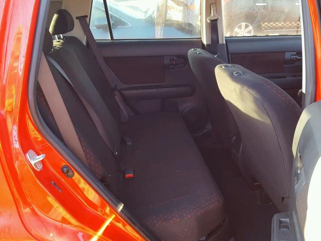 JTLKE50E591096982 - 2009 TOYOTA SCION XB წითელი ფოტო 6
