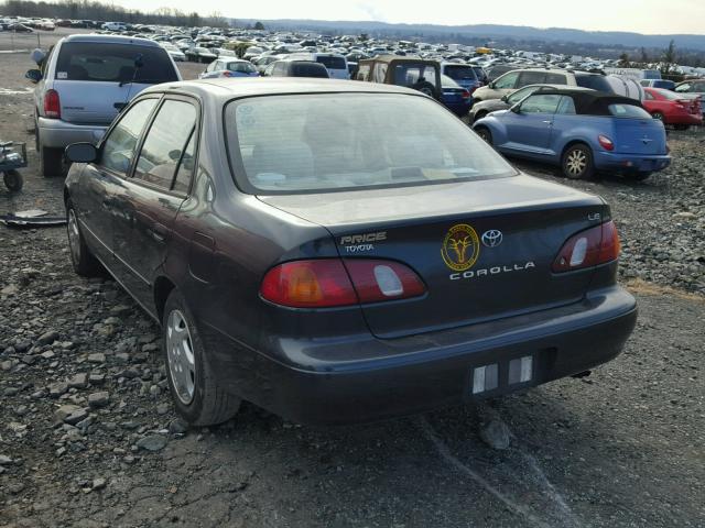 2T1BR12E9XC146376 - 1999 TOYOTA COROLLA VE GREEN photo 3