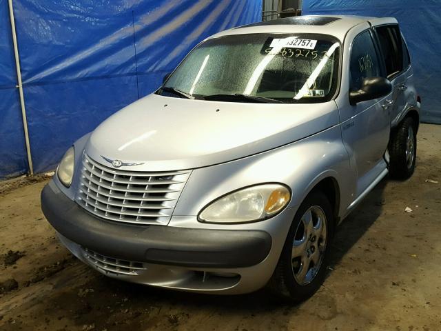 3C8FY4BB01T600528 - 2001 CHRYSLER PT CRUISER SILVER photo 2