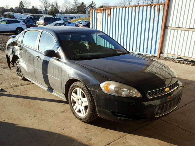 2G1WG5E38D1168817 - 2013 CHEVROLET IMPALA LT BLACK photo 1