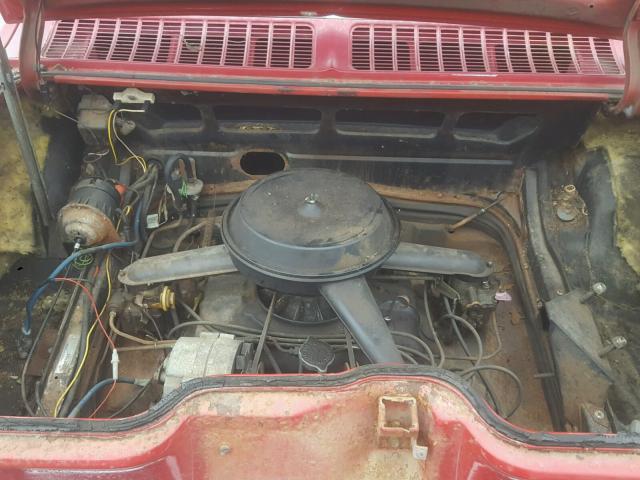 101396W138010 - 1966 CHEVROLET CORVAIR RED photo 7