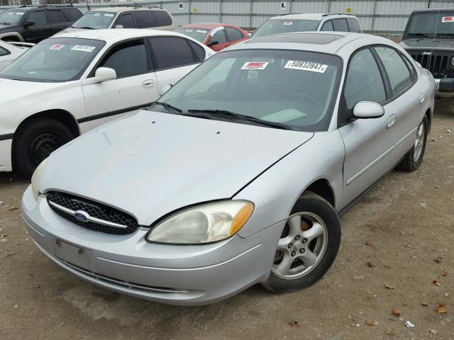 1FAFP55UX3G149676 - 2003 FORD TAURUS SES SILVER photo 2