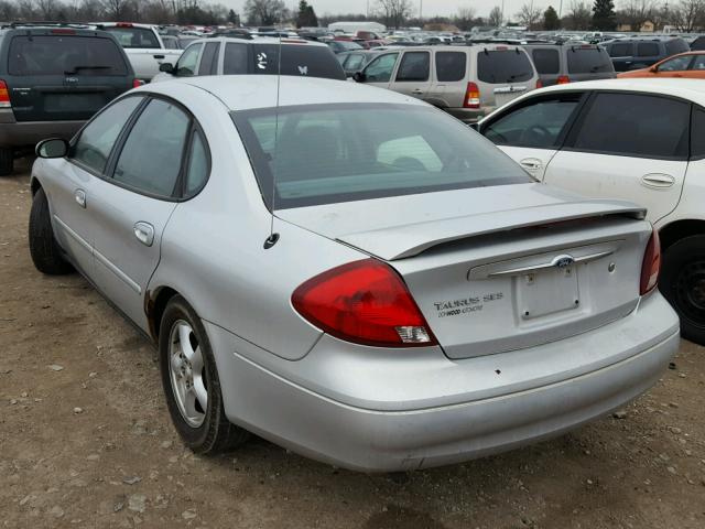 1FAFP55UX3G149676 - 2003 FORD TAURUS SES SILVER photo 3