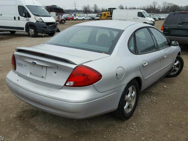 1FAFP55UX3G149676 - 2003 FORD TAURUS SES SILVER photo 4