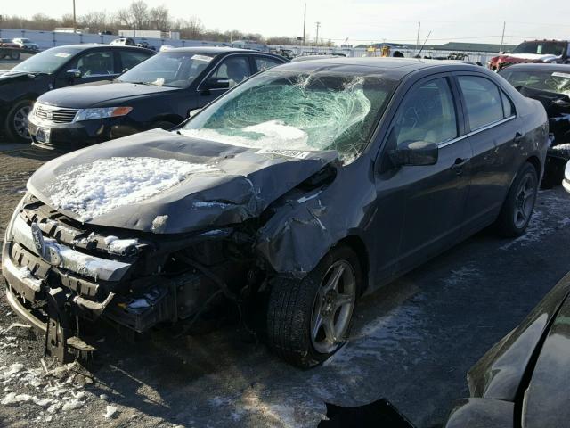 3FAHP0HA9AR394018 - 2010 FORD FUSION SE GRAY photo 2