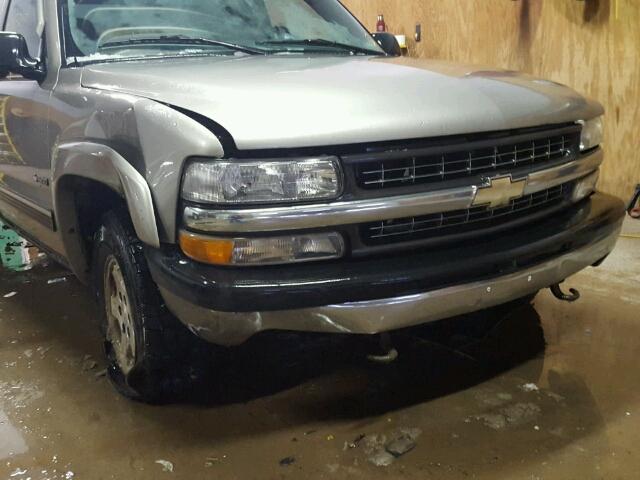 1GCEK19T7YE413518 - 2000 CHEVROLET SILVERADO SILVER photo 9