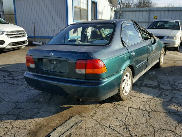 2HGEJ8644VH520976 - 1997 HONDA CIVIC EX მწვანე ფოტო 4