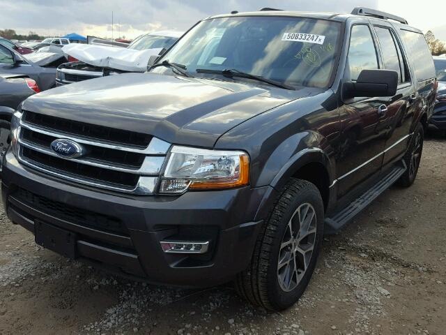 1FMJK1HT4HEA05344 - 2017 FORD EXPEDITION GRAY photo 2