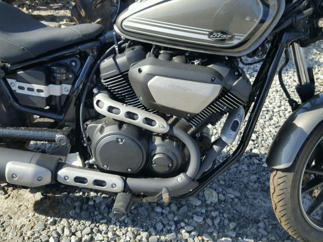 JYAVN05E0GA011415 - 2016 YAMAHA XVS950 CU CHARCOAL photo 7