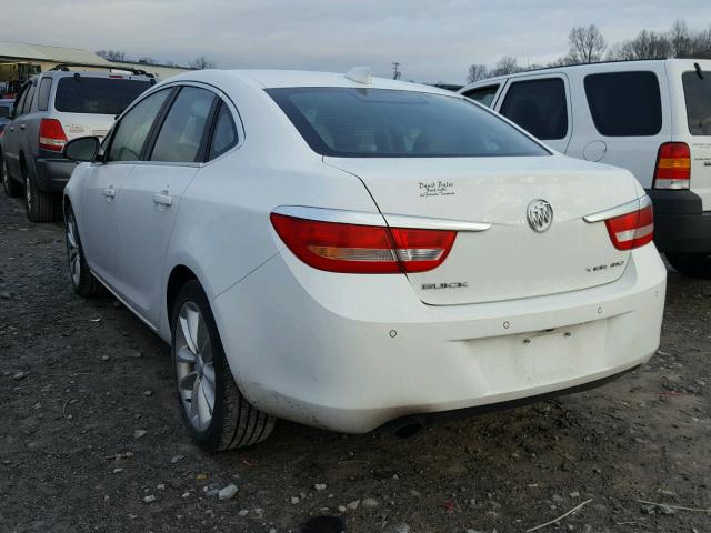 1G4PR5SK9F4166336 - 2015 BUICK VERANO CON WHITE photo 3