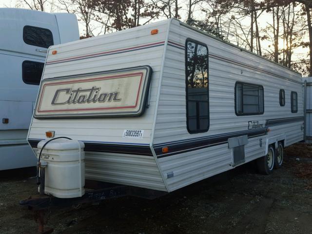 1CNTD7621KM001807 - 1989 CAMP CAMPER WHITE photo 3