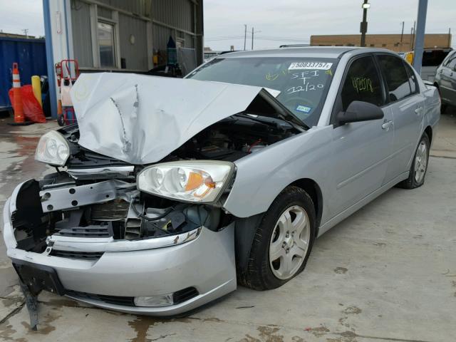 1G1ZU54825F341020 - 2005 CHEVROLET MALIBU LT SILVER photo 2