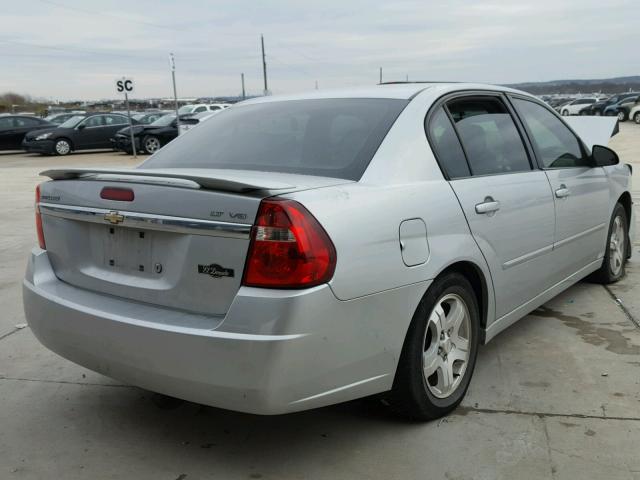 1G1ZU54825F341020 - 2005 CHEVROLET MALIBU LT SILVER photo 4