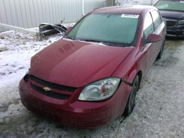 1G1AD5F59A7212891 - 2010 CHEVROLET COBALT 1LT RED photo 2