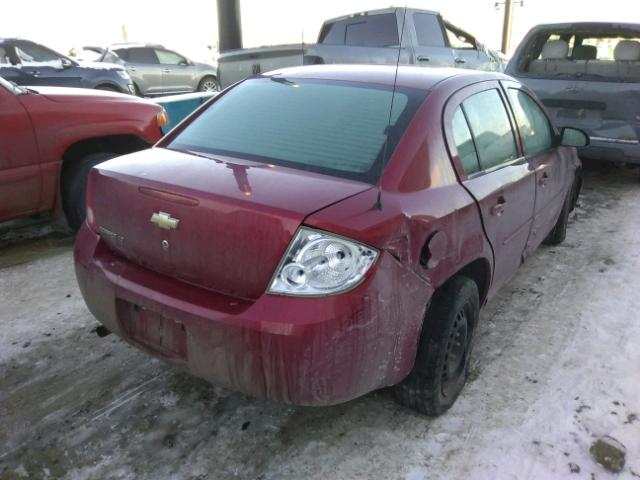 1G1AD5F59A7212891 - 2010 CHEVROLET COBALT 1LT RED photo 4