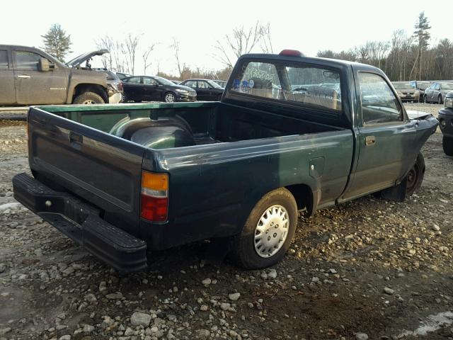 JT4RN81A0R5183480 - 1994 TOYOTA PICKUP 1/2 GREEN photo 4