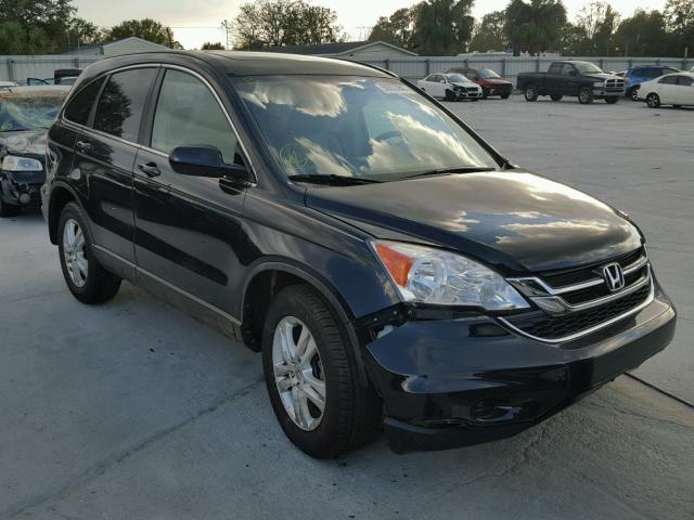 5J6RE3H71BL024556 - 2011 HONDA CR-V EXL BLACK photo 1